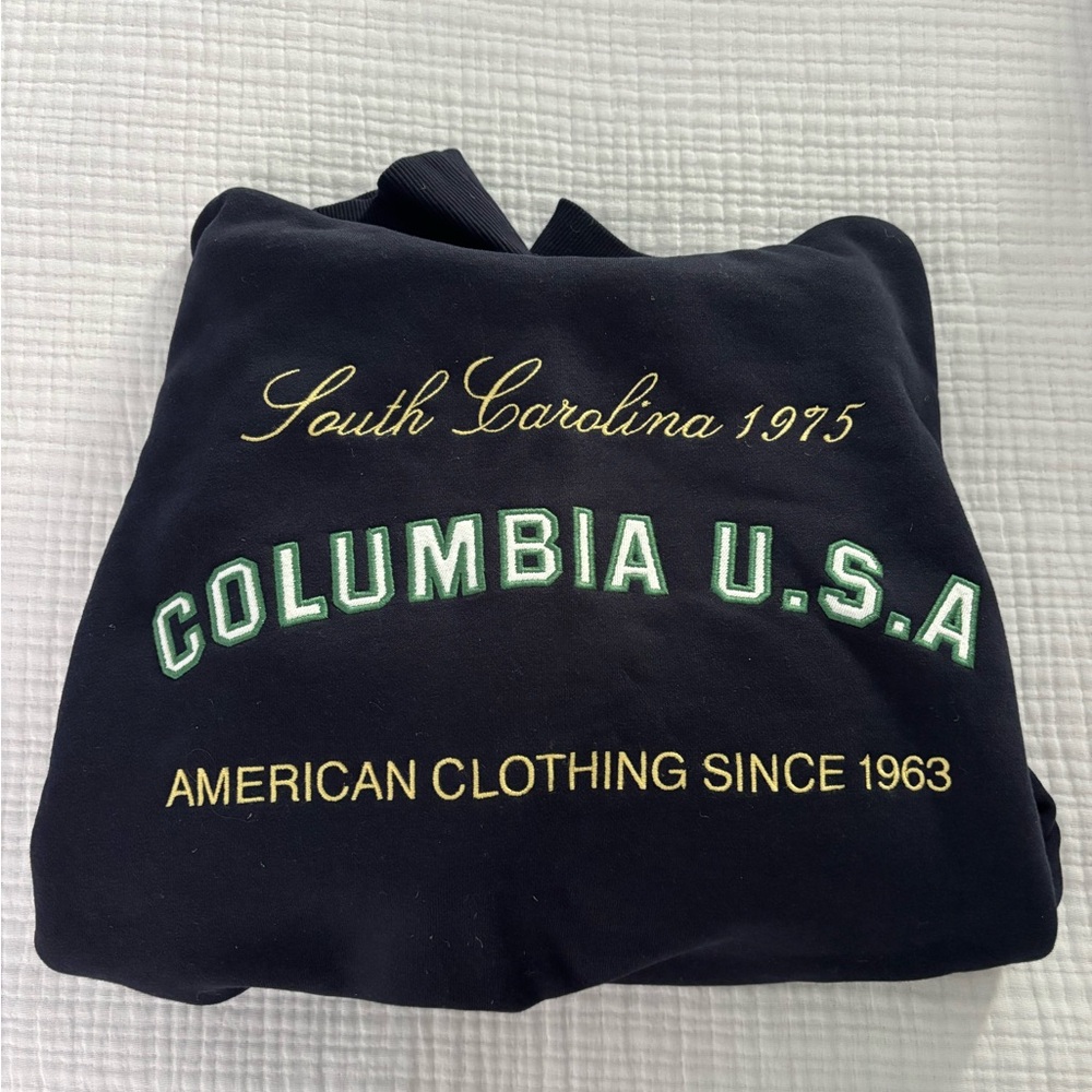 Zara Navy Columbia Hoodie - Picture 3 of 4